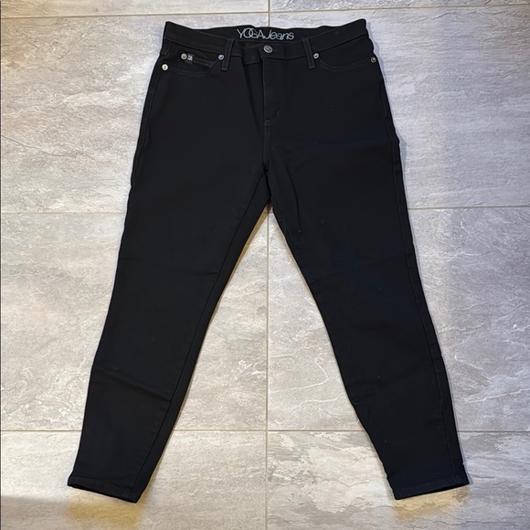 Yoga Jeans Women's Black Denim - Picture 2 of 4